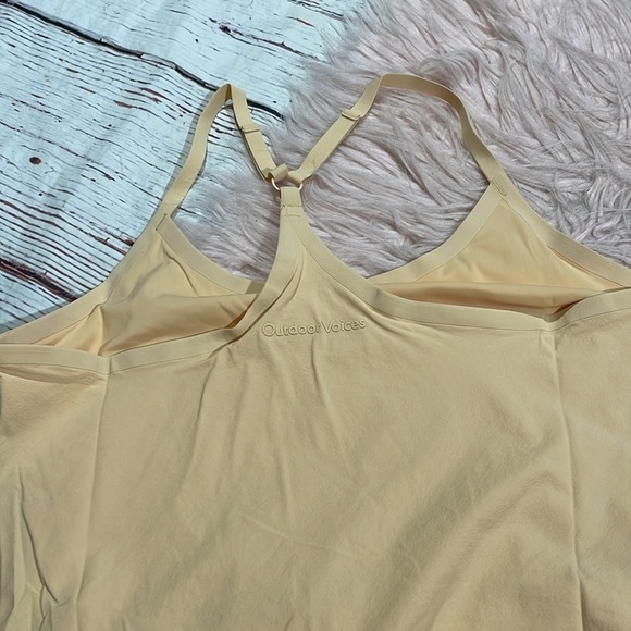 NWT Outdoor Voices Exercise Workout Athletic Dress in Toscana Cream - Picture 10 of 10